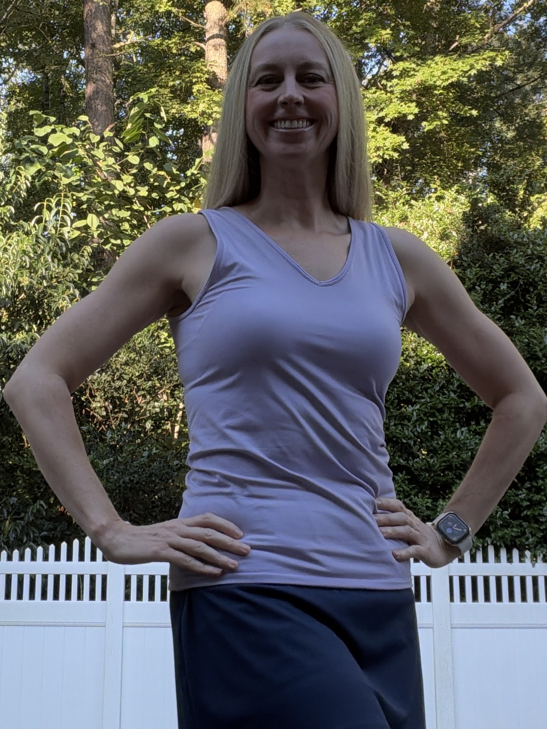 Tedi looking strong and confident
